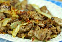 Soğanlı Tavuk Ciğeri Mezesi Tarifi tavuk ciğeri tarifi