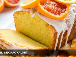 Meyveli Kek Kaç Kalori meyveli kek kaç kalori