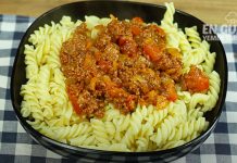Kıymalı Soslu Makarna Tarifi kıymalı makarna tarifi