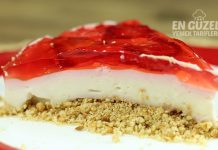 Çilekli Bisküvili Tatlı Tarifi bisküvili çilekli tatlı tarifi