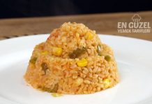 Mısırlı Bulgur Pilavı Tarifi mısırlı bulgur pilavı tarifi